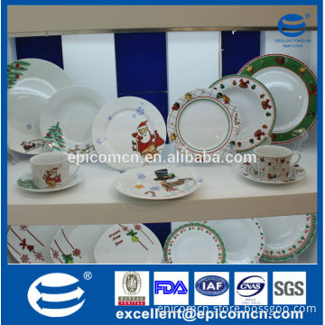 20pcs/30pcs christmas series porcelain tableware in gift box